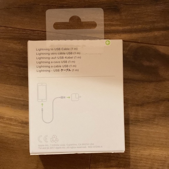 Apple iPhone USB to lightning charge cord - Picture 2 of 2